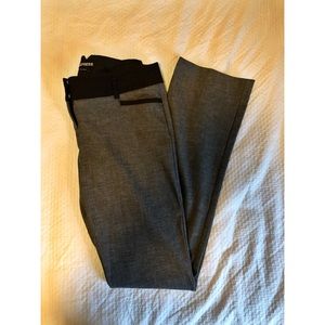 Express Mid Rise Barely Boot Columnist Pant